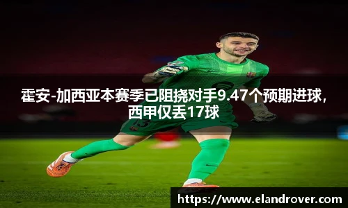 霍安-加西亚本赛季已阻挠对手9.47个预期进球，西甲仅丢17球